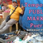 Provisorischer öffentlicher Markt in Puerto