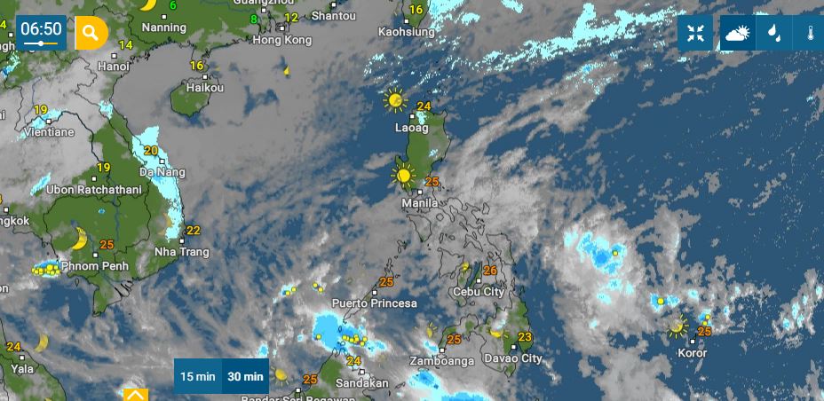 PHILIPPINEN MAGAZIN - WETTER - Die Wettervorhersage für die Philippinen, Samstag, den 05. Februar 2022