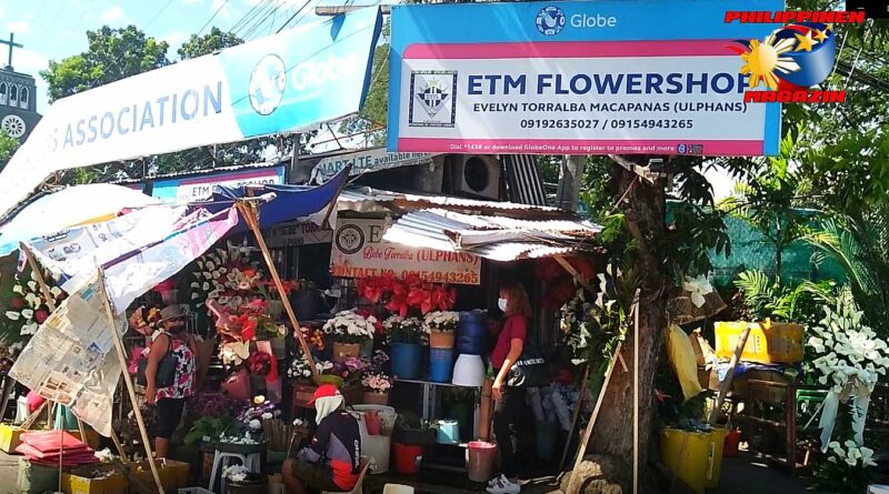 PHILIPPINEN MAGAZIN - FOTO DES TAGES - Blumenläden am Dom Foto von Sir Dieter Sokoll, KOR