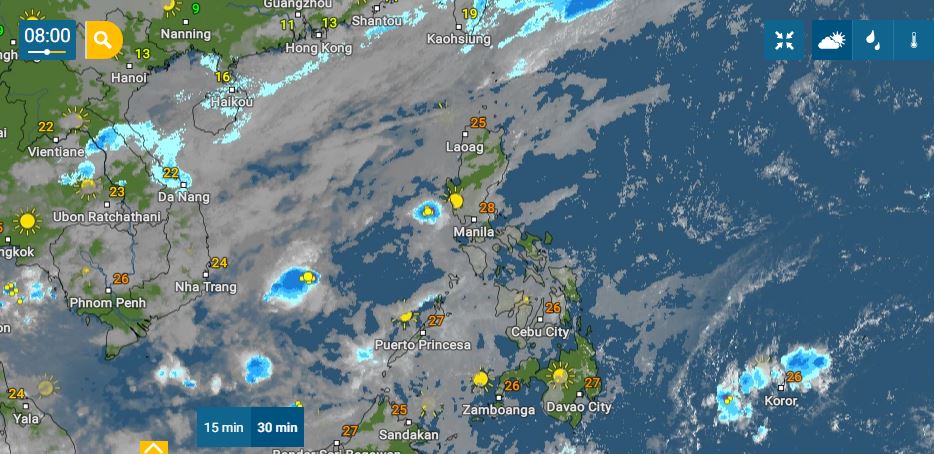 PHILIPPINEN MAGAZIN - WETTER - Die Wettervorhersage für die Philippinen, Montag, den 14. Februar 2022