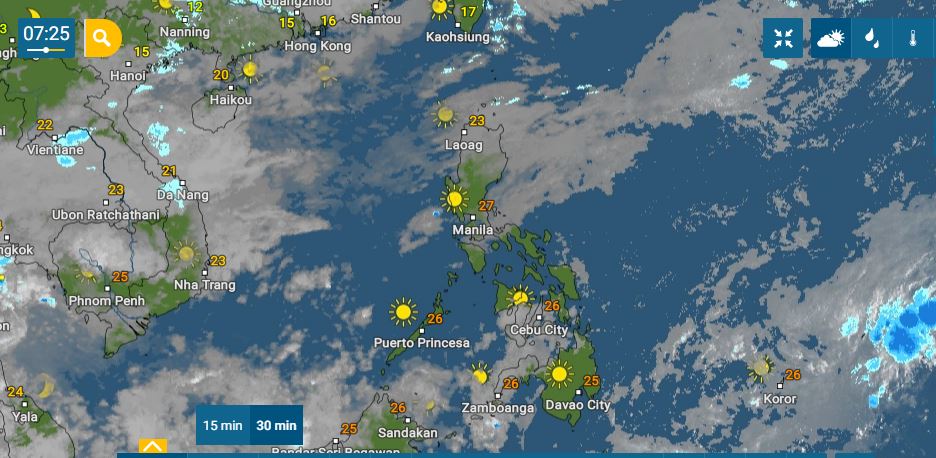 PHILIPPPNEN MAGAZIN - WETTER - Die Wettervorhersage für die Philippinen, Mittwoch, den 16. Februar 2022