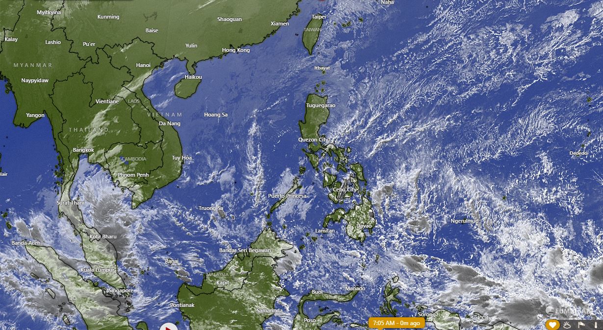 PHILIPPINEN MAGAZIN - WETTER -  Die Wettervorhersage für die Philippinen, Samstag, den 26. Februar 2022
