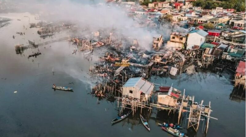 PHILIPPINEN MAGAZIN - NACHRICHTEN - 150 Häuser bei Brand in Cavite City zerstört