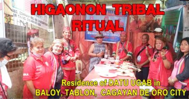 PHILIPPINEN MAGAZIN - VIDEOKANAL - HIGAONON TRIBAL RITUAL in Baloy, Tablon, Cagayan de Oro City Foto + Video von Sir Dieter Sokoll, KOR
