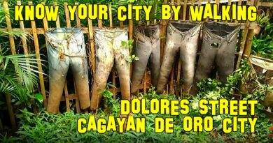 PHILIPPINEN MAGAZIN - VIDEOKANAL - KNOW YOUR CITY BY WALKING - DOLRES STREET in CAGAYAN DE ORO CITY Foto + Video von Sir Dieter Sokoll, KOR für PHILIPPINEN MAGAZIN