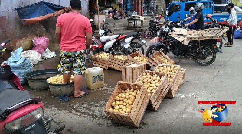 PHILIPPINEN MAGAZIN - FOTO DES TAGES - Kartoffelwäscher am Markt Foto von Sir Dieter Sokoll, KOR