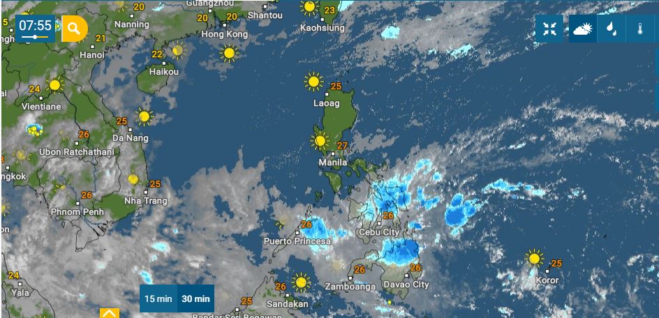 PHILIPPINEN MAGAZIN - WETTER -  Die Wettervorhersage für die Philippinen, Sonntag, den 06. März 2022