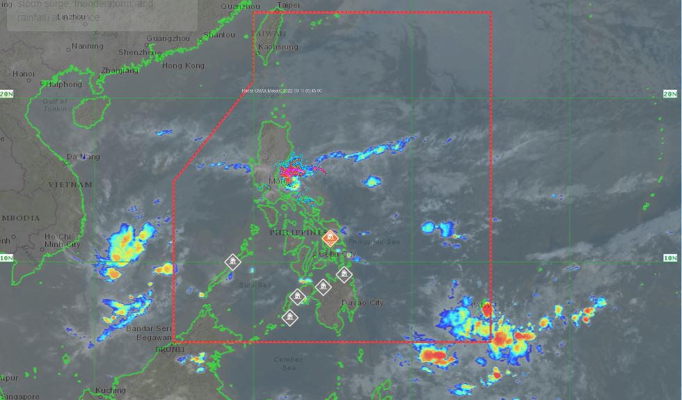 PHILIPPINEN MAGAZIN - WETTER - Die Wettervorhersage für die Philippinen, Freitag, den 11. März 2022