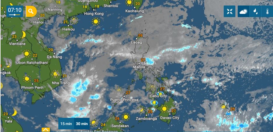 PHILIPPINEN MAGAZIN - WETTER - Die Wettervorhersage für die Philippinen, Freitag, den 11. März 2022