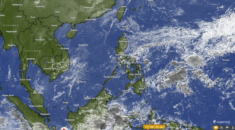 PHILIPPINEN MAGAZIN - WETTER - Die Wettervorhersage für die Philippinen, Sonntag, den 13. März 2022