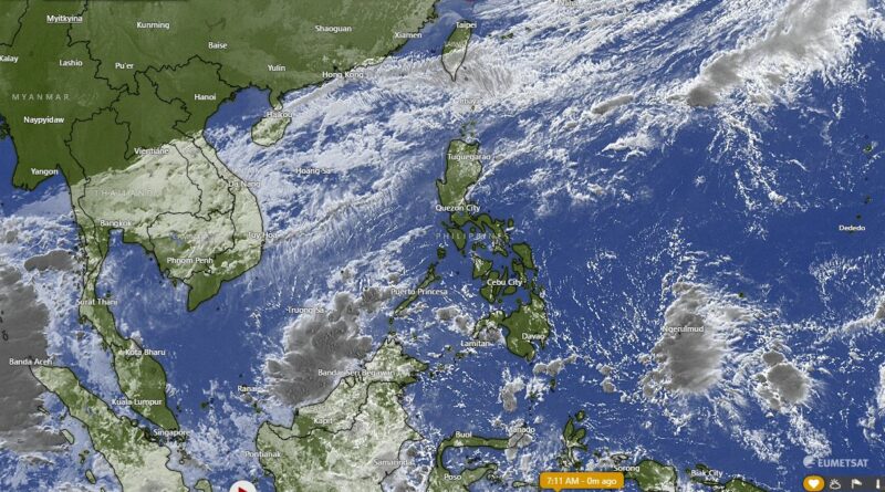 PHILIPPINEN MAGAZIN - WETTER - Die Wettervorhersage für die Philippinen, Samstag, den 19. März 2022