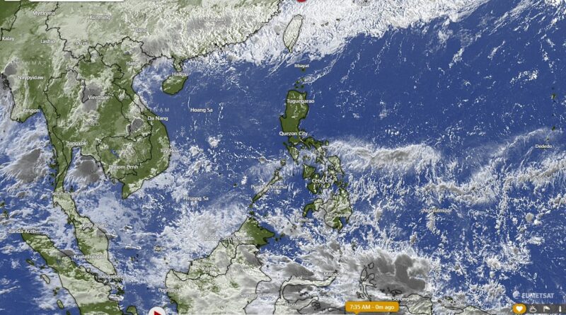 PHILIPPINEN MAGAZIN - WETTER - Die Wettervorhersage für die Philippinen, Mittwoch, den 23. März 2022