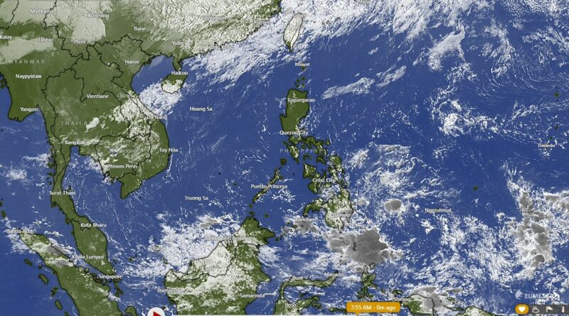 PHILIPPINEN MAGAZIN - WETTER - Die Wettervorhersage für die Philippinen, Samstag, den 26. März 2022
