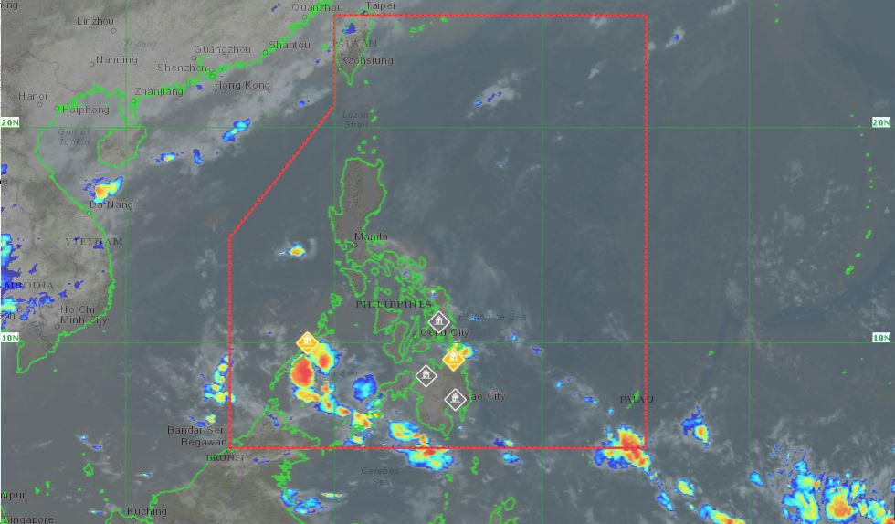 PHILIPPINEN MAGAZIN - WETTER - Die Wettervorhersage für die Philippinen, Montag, den 28. März 2022