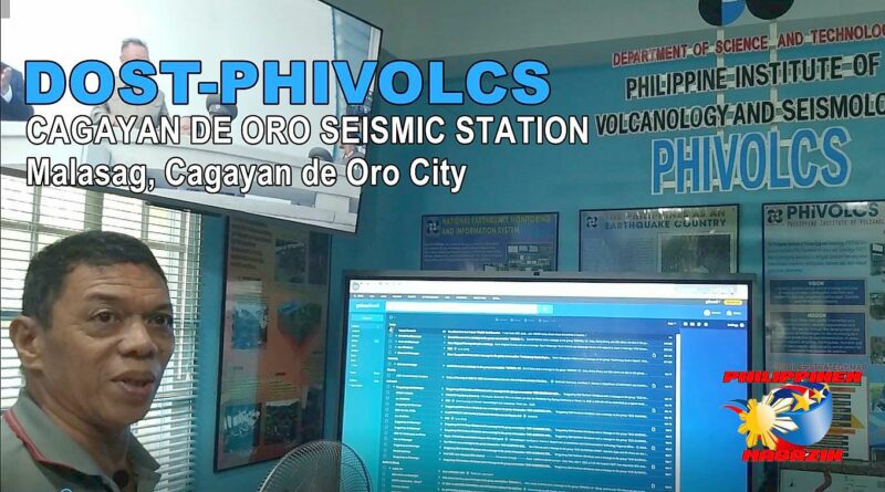 PHILIPPINEN MAGAZIN - VIDEOKANAL - PHIVOLCS - Cagayan de Oro Seismic Station Foto + Video von Sir Dieter Sokoll, KOR