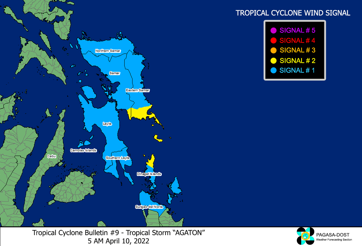 PHILIPPINEN MAGAZIN - WETTER - Die Wettervorhersage für die Philippinen, Sonntag, den 10.April 2022