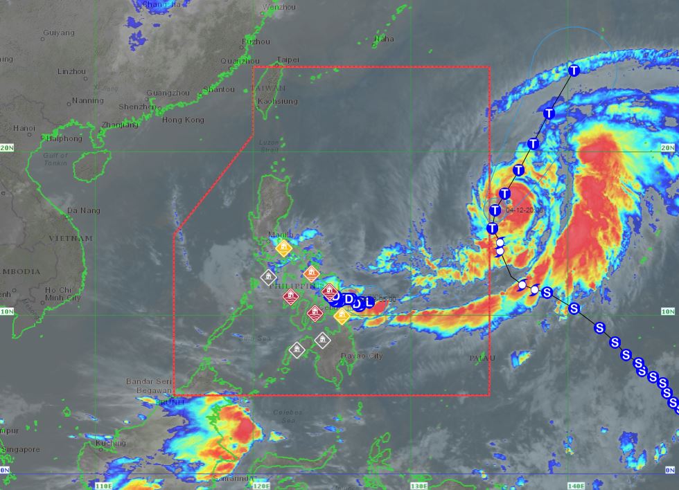 PHILIPPINEN MAGAZIN - WETTER - Die Wettervorhersage für die Philippinen, Mittwoch, den 13.April 2022