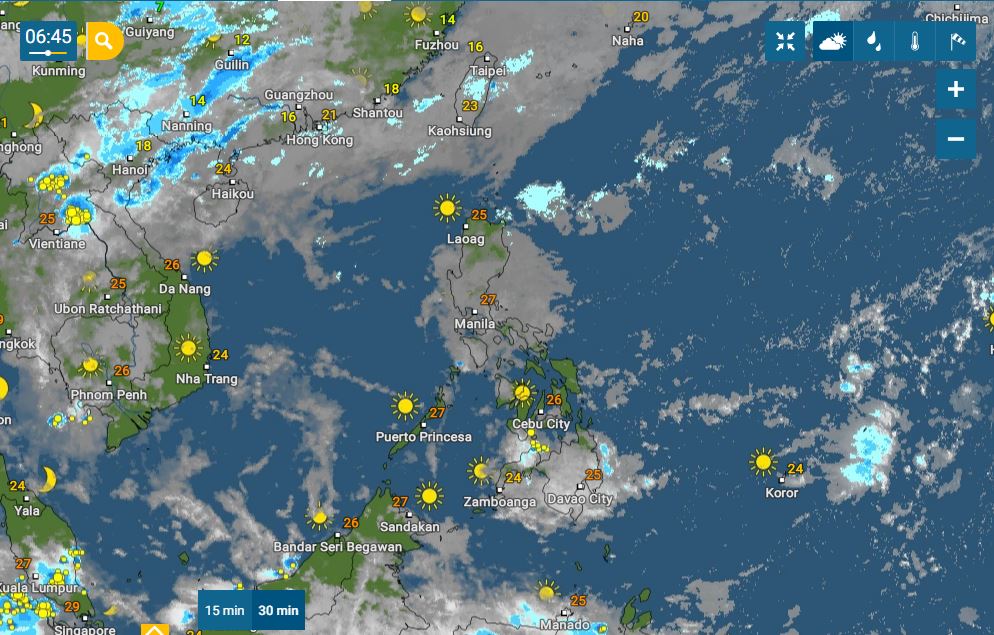 PHILIPPINEN MAGAZIN - WETTER - Die Wettervorhersage für die Philippinen, Ostersonntag, den 17.April 2022