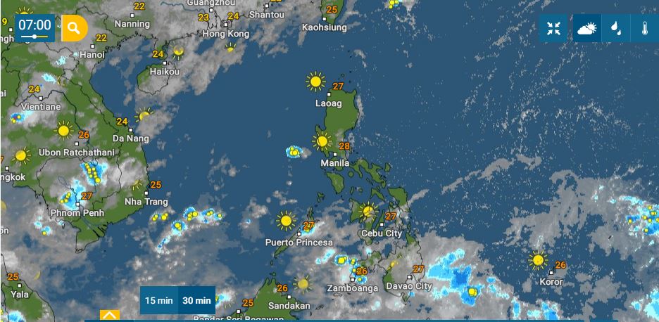 PHILIPPINEN MAGAZIN - WETTER - Die Wettervorhersage für die Philippinen, Freitag, den 22. April 2022