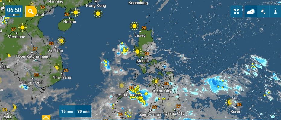 PHILIPPINEN MAGAZIN - WETTER - Die Wettervorhersage für die Philippinen, Dienstag, den 26. April 2022