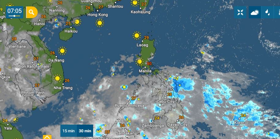 PHILIPPINEN MAGAZIN - WETTER - Die Wettervorhersage für die Philippinen, Mittwoch, den 27. April 2022