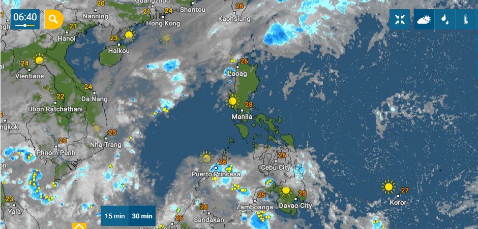 PHILIPPINEN MAGAZIN - WETTER -  Die Wettervorhersage für die Philippinen, Donnerstag, den 05. Mai 2022