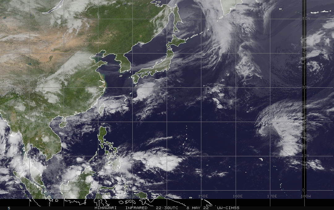 PHILIPPINEN MAGAZIN - WETTER - Die Wettervorhersage für die Philippinen, Montag, den 09. Mai 2022