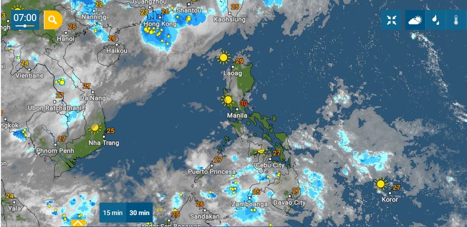 PHILIPPINEN MAGAZIN - WETTER - Die Wettervorhersage für die Philippinen, Freitag, den 13. Mai 2022