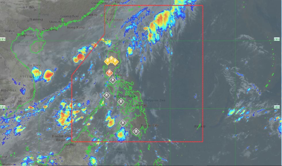 PHILIPPINEN MAGAZIN - WETTER - Die Wettervorhersage für die Philippinen, Dienstag, den 17. Mai 2022