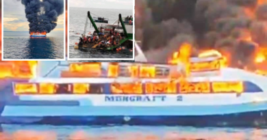 PHILIPPINEN MAGAZIN - NACHRICHTEN - Mindestens sieben Tote bei Brand eines Passagierschiffs vor der Küste von Quezon
