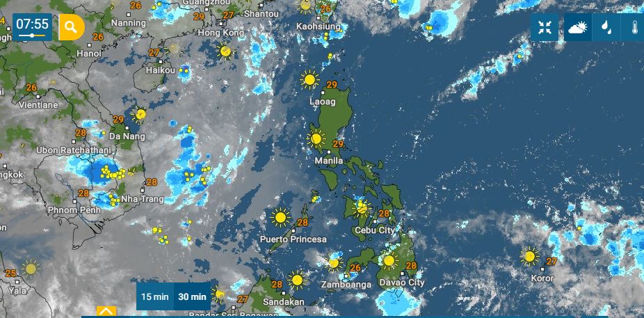 PHILIPPINEN MAGAZIN - WETTER - Die Wettervorhersage für die Philippinen, Donnerstag, den 26. Mai 2022