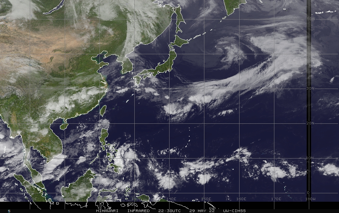 PHILIPPINEN MAGAZIN - WETTER - Die Wettervorhersage für die Philippinen, Montag, den 30. Mai 2022