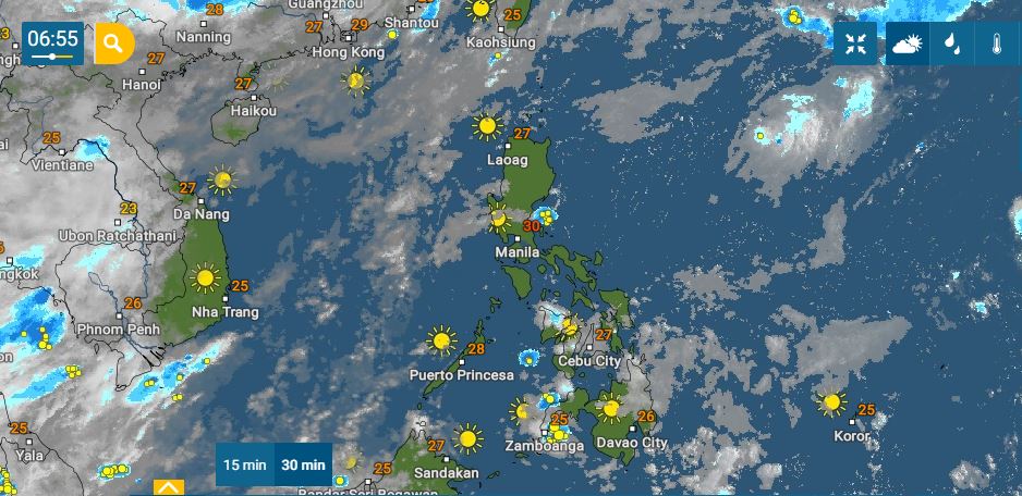 PHILIPPINEN MAGAZIN - WETTER - Die Wettervorhersage für die Philippinen, Samstag, den 04. Juni 2022