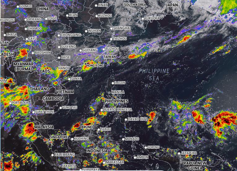 PHILIPPINEN MAGAZIN - WETTER - Die Wettervorhersage für die Philippinen, Dienstag, den 07. Juni 2022