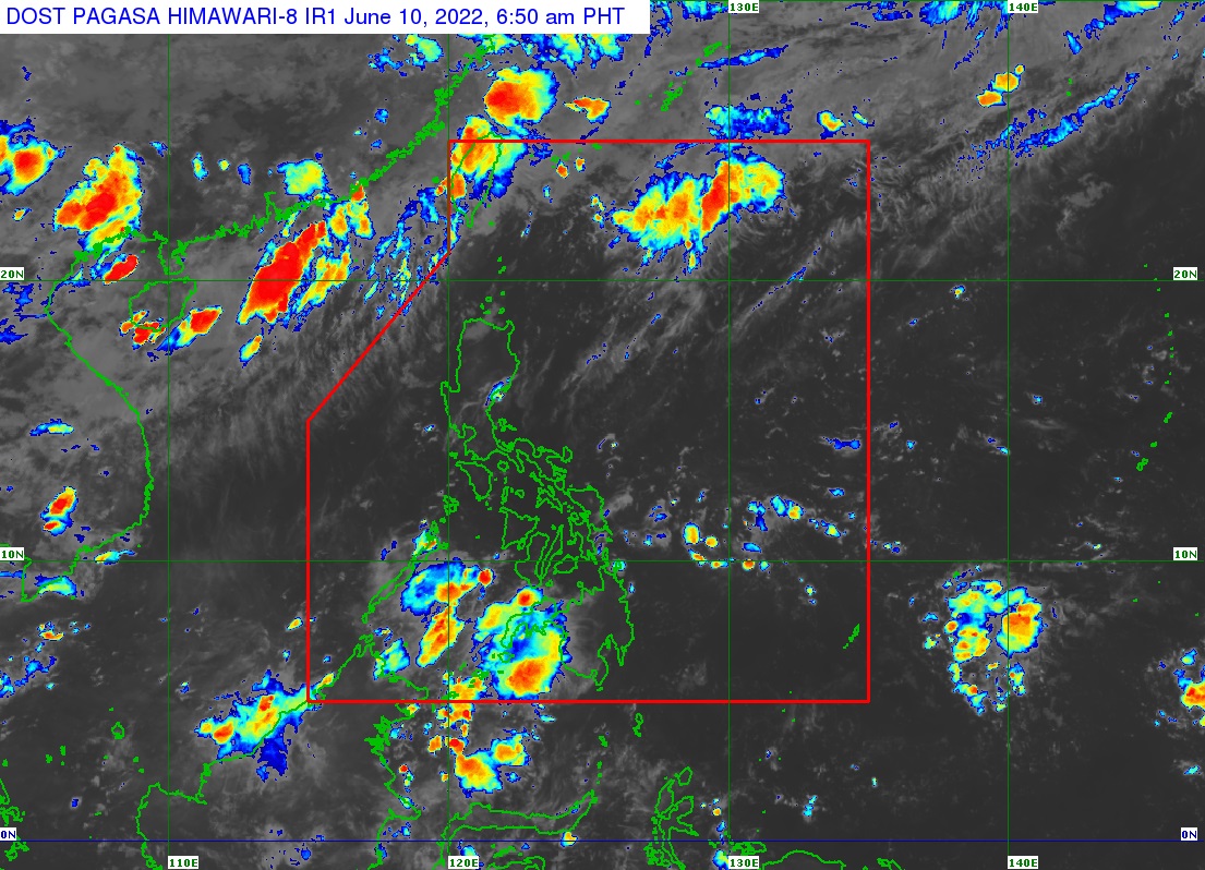 PHILIPPINEN MAGAZIN - WETTER - Die Wettervorhersage für die Philippinen, Freitag, den 10. Juni 2022