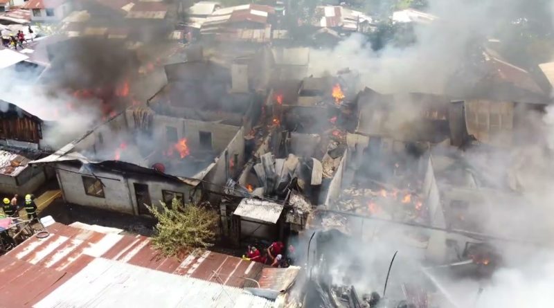 PHILIPPINEN MAGAZIN - NACHRICHTEN - VIDEO - Drohnenvideo - Feuer in Nazareth - Cagayan de Oro - Misamis Oriental