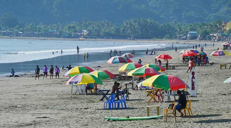 PHILIPPINEN MAGAZIN - TAGESTHEMA - DIENSTAGSTHEMA: REISEZIELE in LUZON - Sabang Beach in Baler