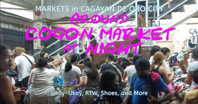 PHILIPPINEN MAGAZIN - VIDEOKANAL - Around COGON MARKET at NIGHT - Ukay-Ukay, RTW; Shoes and More Video von Sir Dieter Sokoll, KOR