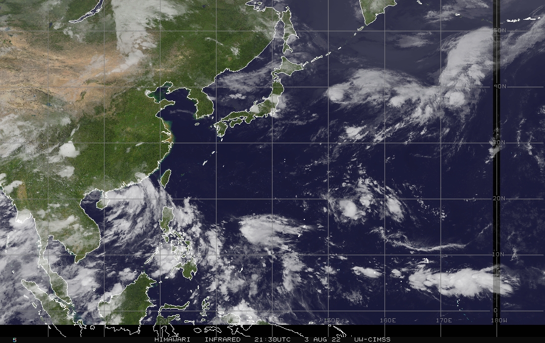 PHILIPPINEN MAGAZIN - WETTER - Wettervorhersage für die Philippinen, Donnerstag, den 04. August 2022