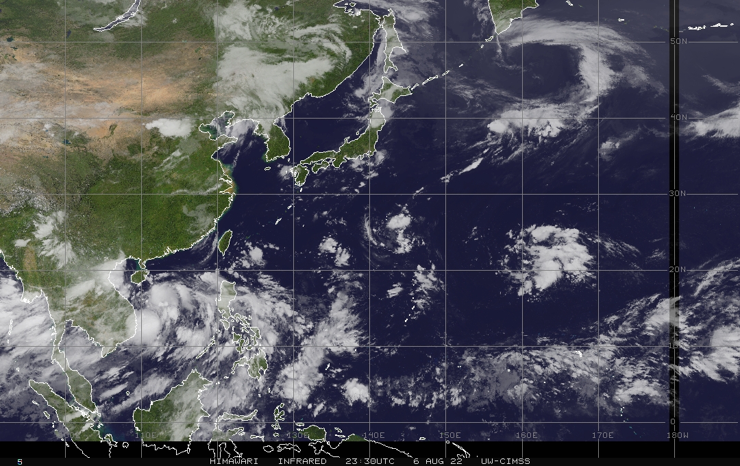 PHILIPPINEN MAGAZIN - WETTER - Wettervorhersage für die Philippinen, Sonntag, den 07. August 2022
