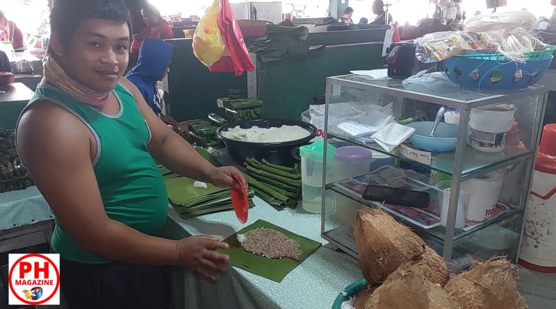 MEINE FOTOSERIE: Herstellung von BudBud in Tanjay auf dem Markt