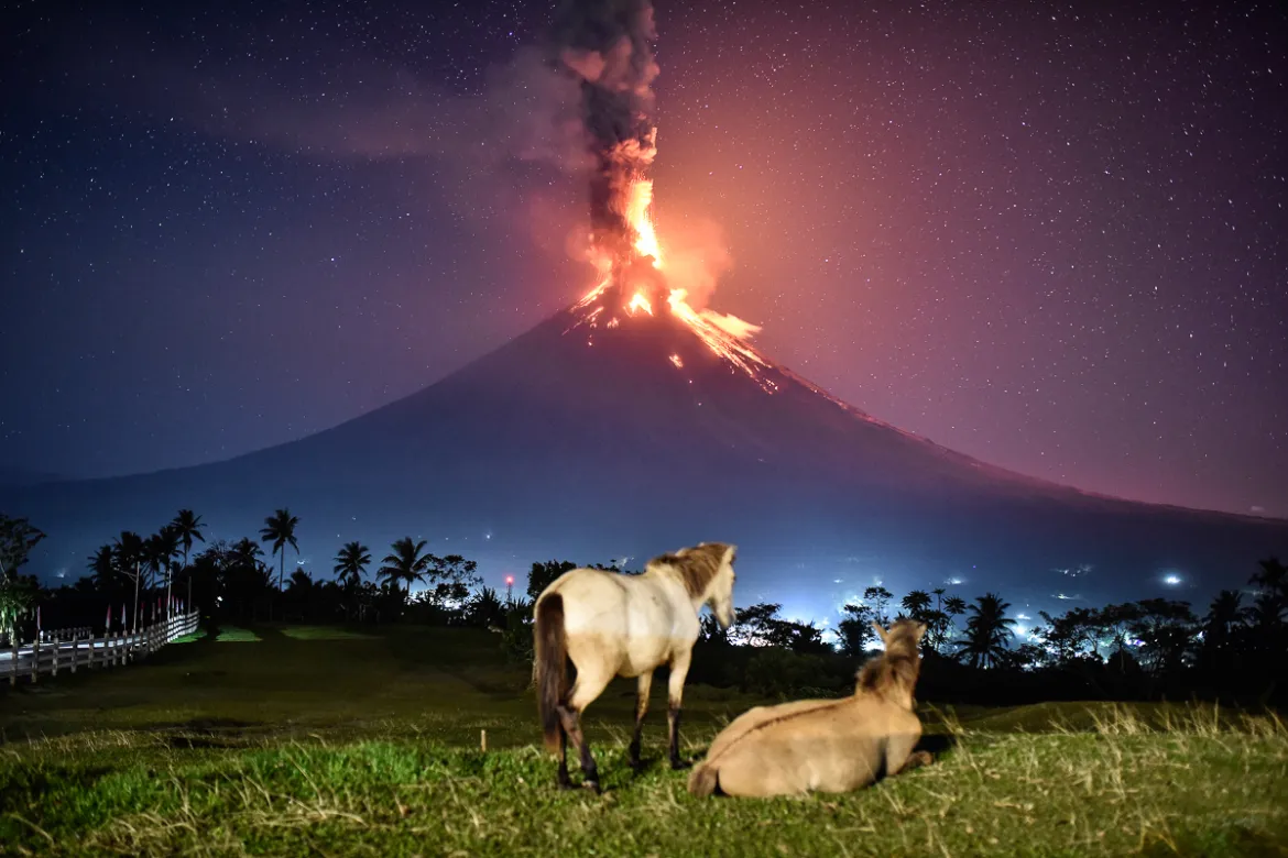 MEIN DIENSTAGSTHEMA - REISEZIELE in LUZON - Mayon Vulkan