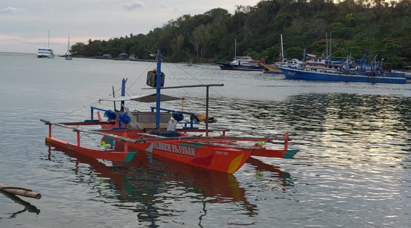 PHILIPPINEN MAGAZIN - FOTOSERIE - LANDSCHAFTEN - Am Fischereihafen von Siaton