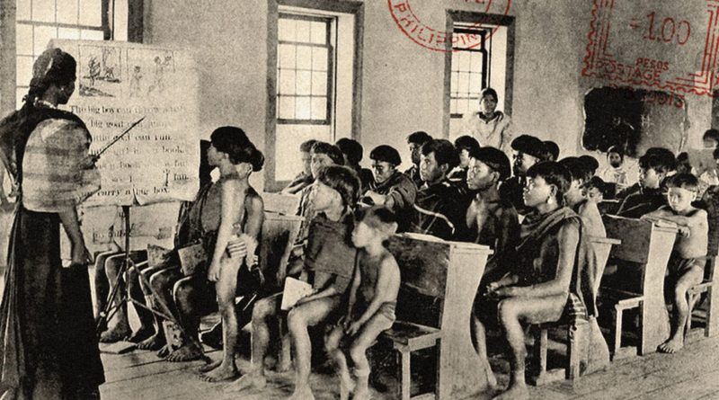 PHILIPPINEN MAGAZIN - FOTOS - Alte Fotos zeigen, wie das philippinische Bildungswesen vor dem Krieg aussah
