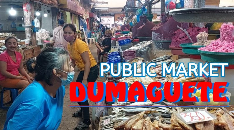 PHILIPPINEN MAGAZIN - VIDEOKANAL - uf dem öffentlichen Markt in Dumaguete