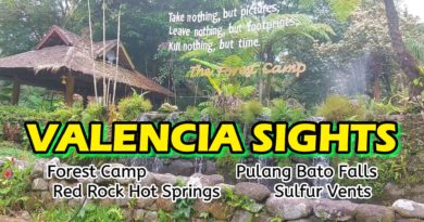 PHILIPPINEN MAGAZIN - VIDEOKANAL - VALENCIA SIGHTS | Forest Camp - Casaroro + Pulang Bato Falls - Red Rock Hotsprings - Sulfur Vents