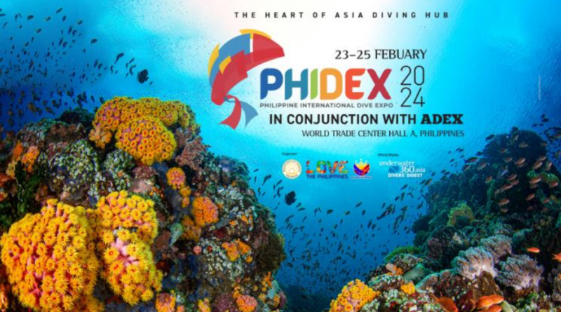 PHILIPPINE INTERNATIONAL DIVE EXPO (PHIDEX) IN FEBRUARY 2024