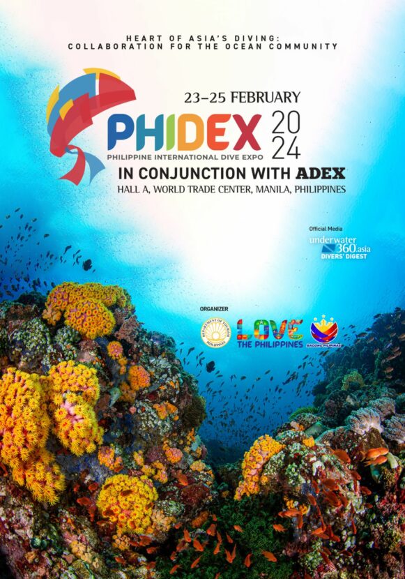 PHILIPPINEN MAGAZIN - TOURISMUS-NACHRICHTEN - PHILIPPINE INTERNATIONAL DIVE EXPO (PHIDEX) IN FEBRUARY 2024