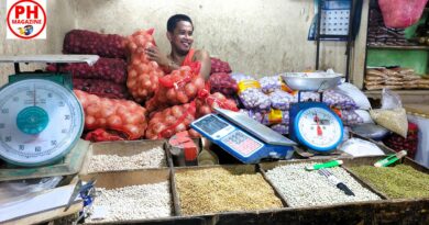 PHILIPPINEN MAGAZIN - FOTO DES TAGES - FOTO: Lebendiges Marktreiben: Ein Zwiebel- und Knoblauchhändler